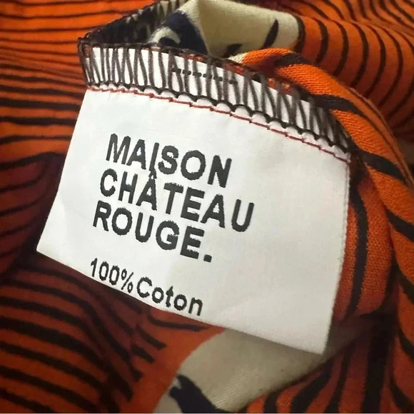 MAISON CHATEAU ROUGE Wax Top Size XS NWT - Picture 10 of 11